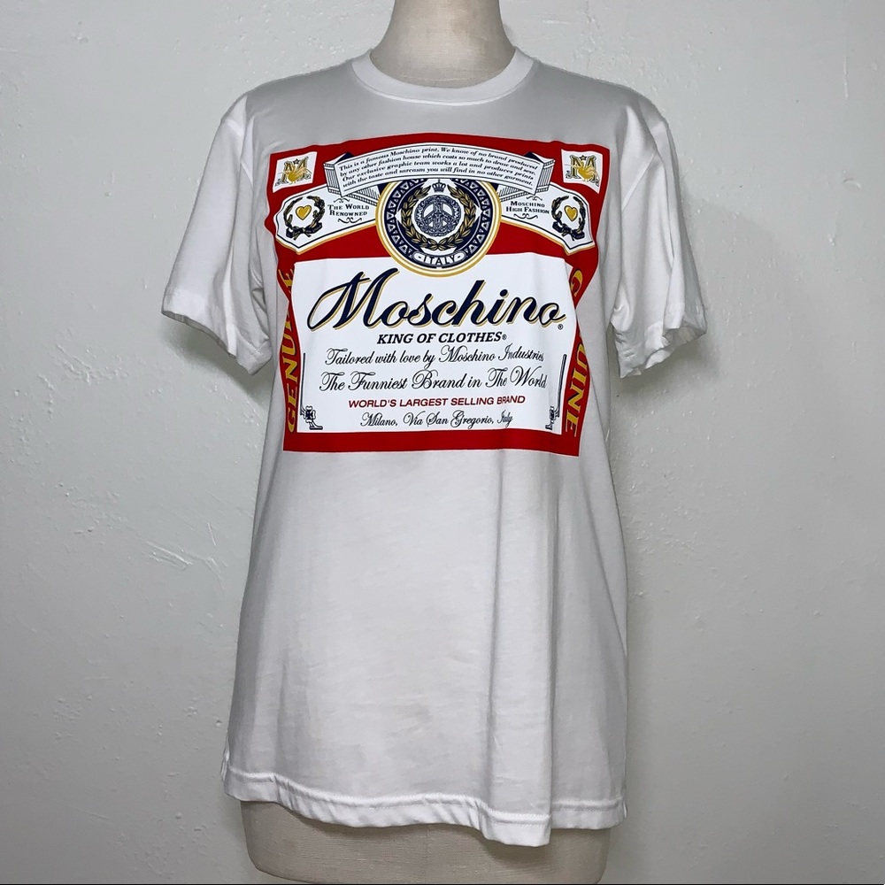 Moschino Budweiser shirt